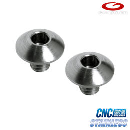 Guarder - Set de 2 vis, Stainless Silver, pour Hi-capa - CAPA-98(SV)