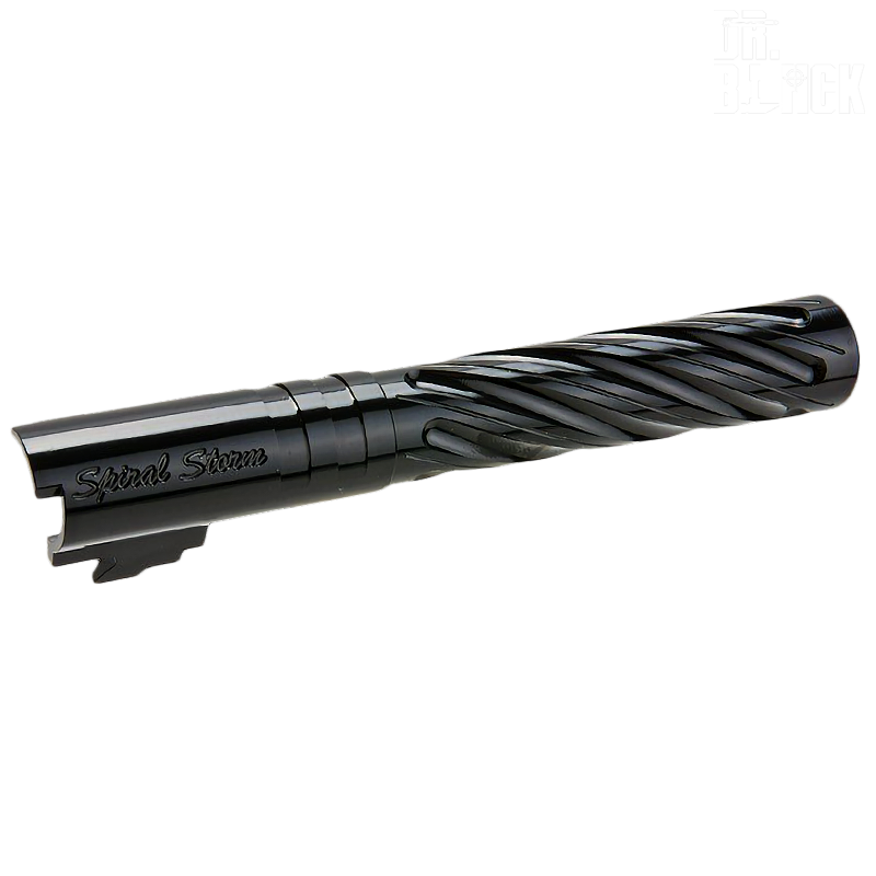 Dr.Black - Outer barrel "Spiral Storm" pour Hi-capa 5.1, noir