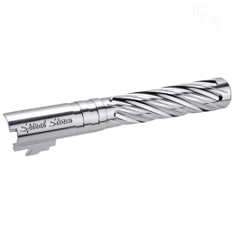 Dr.Black - Outer barrel "Spiral Storm" pour Hi-capa 5.1, chromé
