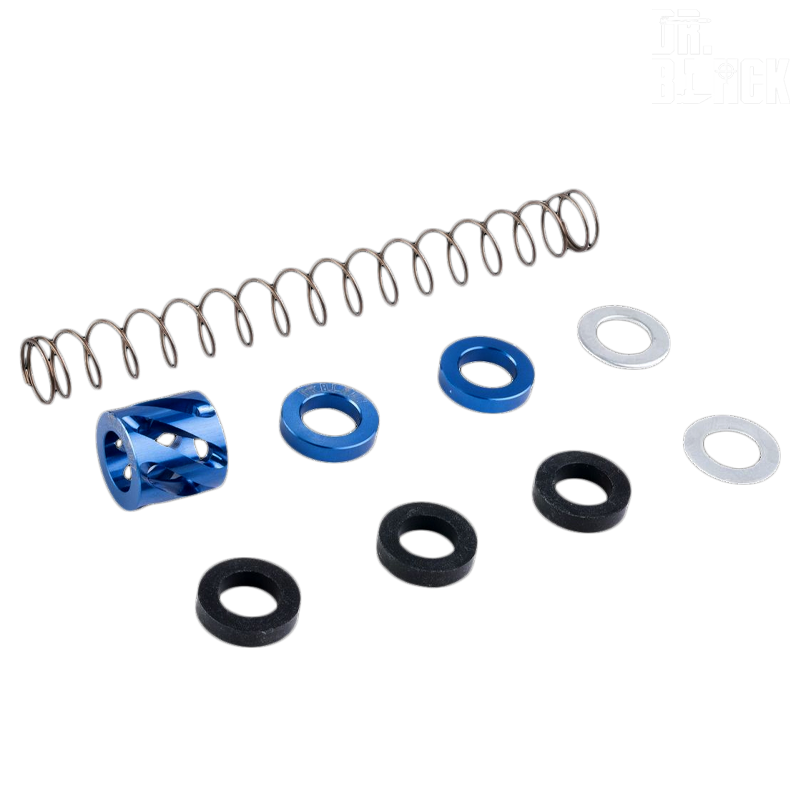 Dr.Black - Set recoil buffer, Type A, pour Hi-capa, bleu Dr.Black - Set recoil buffer, Type A, pour Hi-capa, bleu