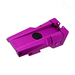Dr.Black - Mire arrière avec fibres fluorescentes pour Hi-capa 5.1, violet