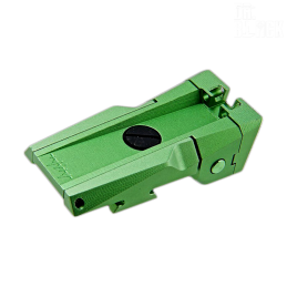 Dr.Black - Mire arrière avec fibres fluorescentes pour Hi-capa 5.1, vert