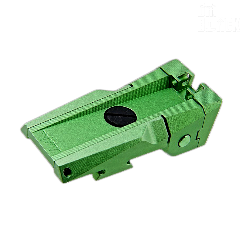 Dr.Black - Mire arrière avec fibres fluorescentes pour Hi-capa 5.1, vert