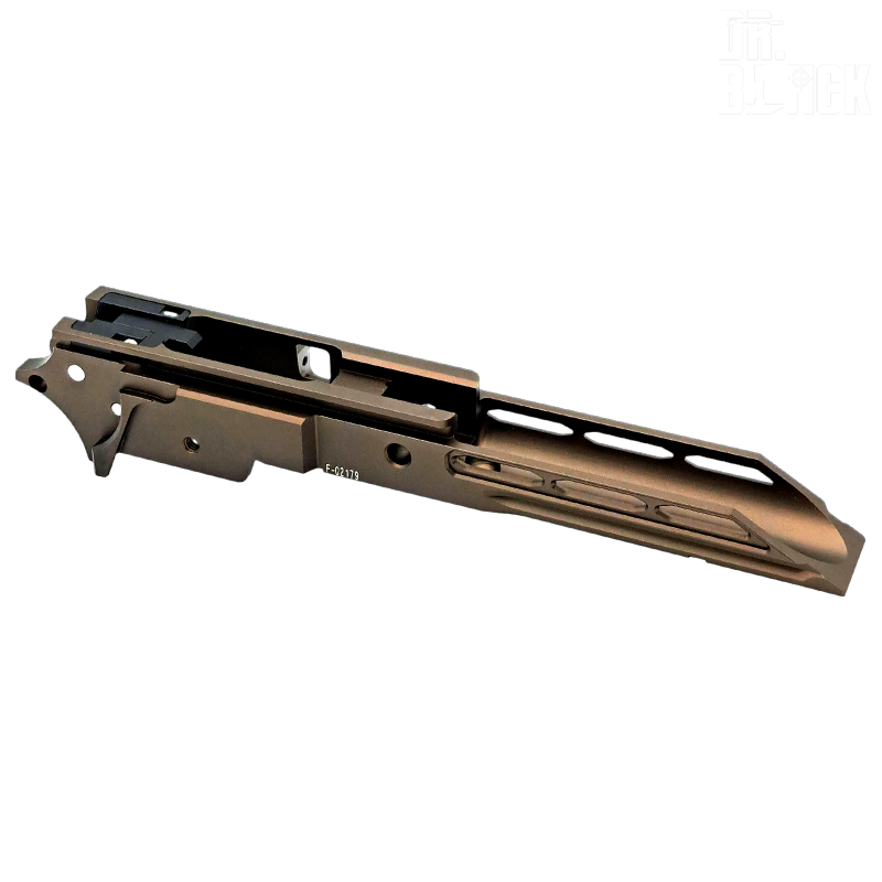Dr.Black - Frame custom "Type 2" pour Hi-capa 4.3, tan Dr.Black - Frame custom "Type 2" pour Hi-capa 4.3, tan