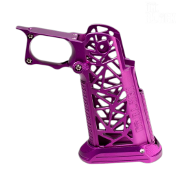 Dr.Black - Grip CNC custom "Type a" pour Hi-capa, violet