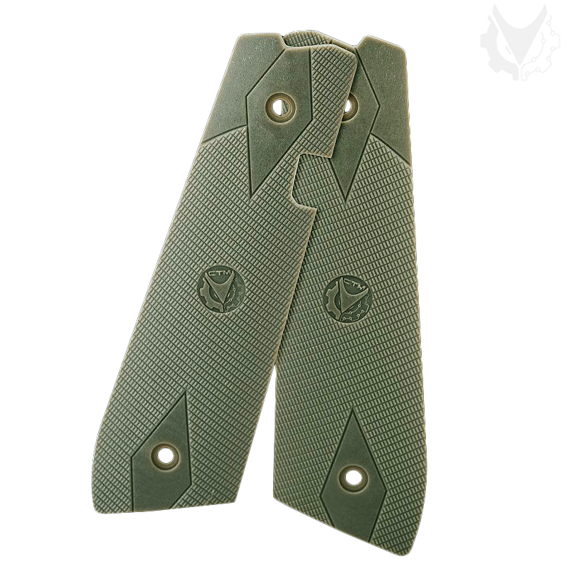 CTM.TAC - Grip panels avec magazine release pour AAP-01, Olive Drab CTM.TAC - Grip panels avec magazine release pour AAP-01, Olive Drab