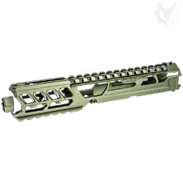 CTM.TAC - Upper receiver Fuku-2, Long Cutout, pour AAP-01, Army Green