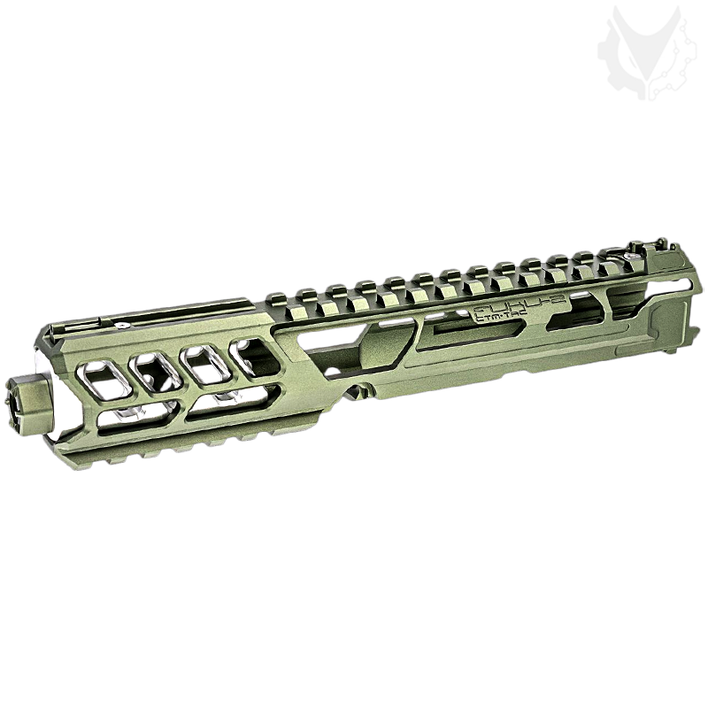 CTM.TAC - Upper receiver Fuku-2, Long Cutout, pour AAP-01, Army Green CTM.TAC - Upper receiver Fuku-2, Long Cutout, pour AAP-01, Army Green