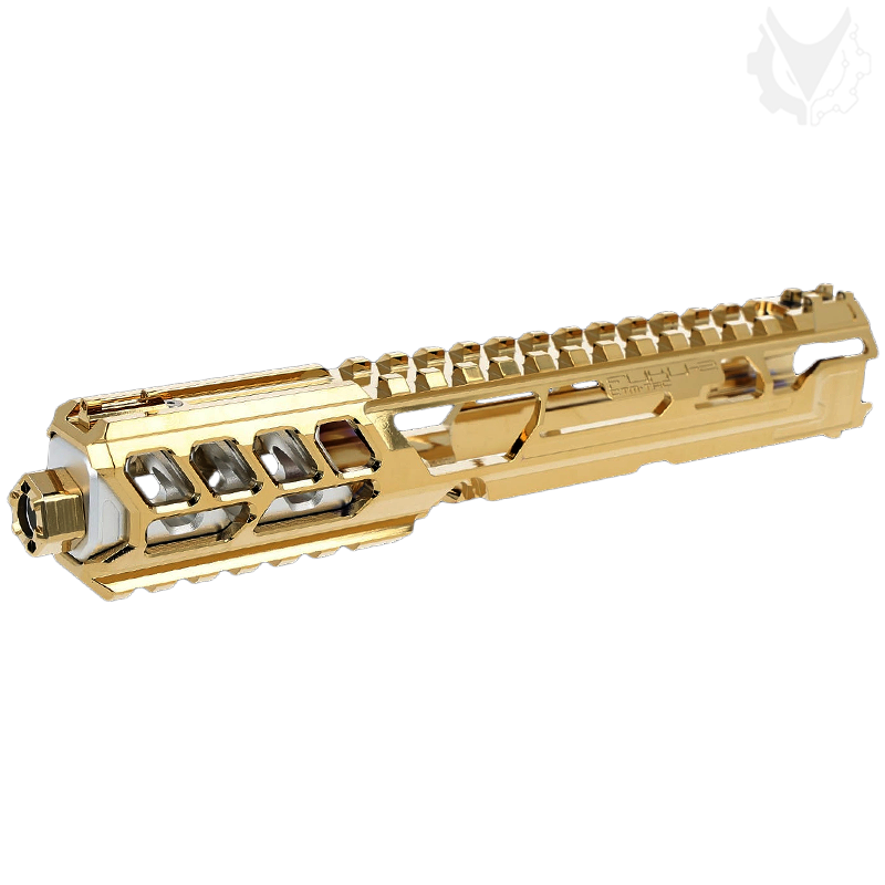 CTM.TAC - Upper receiver Fuku-2, Long Cutout, pour AAP-01, Electroplated Gold CTM.TAC - Upper receiver Fuku-2, Long Cutout, pour AAP-01, Electroplated Gold