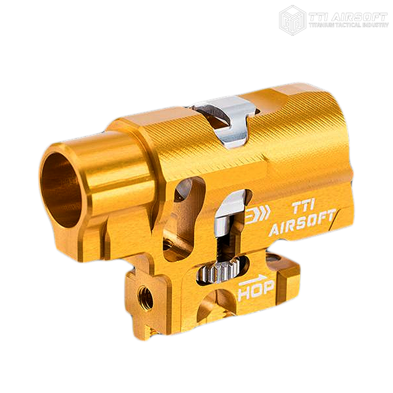 TTI Airsoft - Chambre hop-up TDC Infinity pour Hi-capa, golden TTI Airsoft - Chambre hop-up TDC Infinity pour Hi-capa, golden