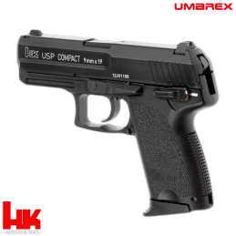 Umarex by KWA - Réplique de poing H&K™ USP Compact, Green Gas, Blowback