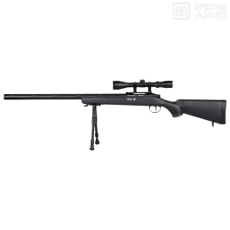 Specna Arms by Wellpro - Réplique sniper SA-S12 Edge™, pack complet, noir