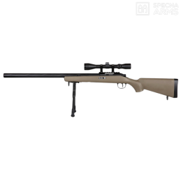 Specna Arms by Wellpro - Réplique sniper SA-S12 Edge™, pack complet, tan