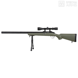 Specna Arms by Wellpro - Réplique sniper SA-S12 Edge™, pack complet, olive