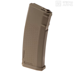 Specna Arms - Chargeur mid-cap S-MAG™ 120 billes pour M4, tan
