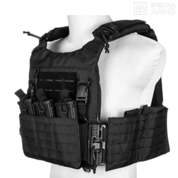 Specna Arms - Plate carrier SATAC™ QRB, laser cut, noir