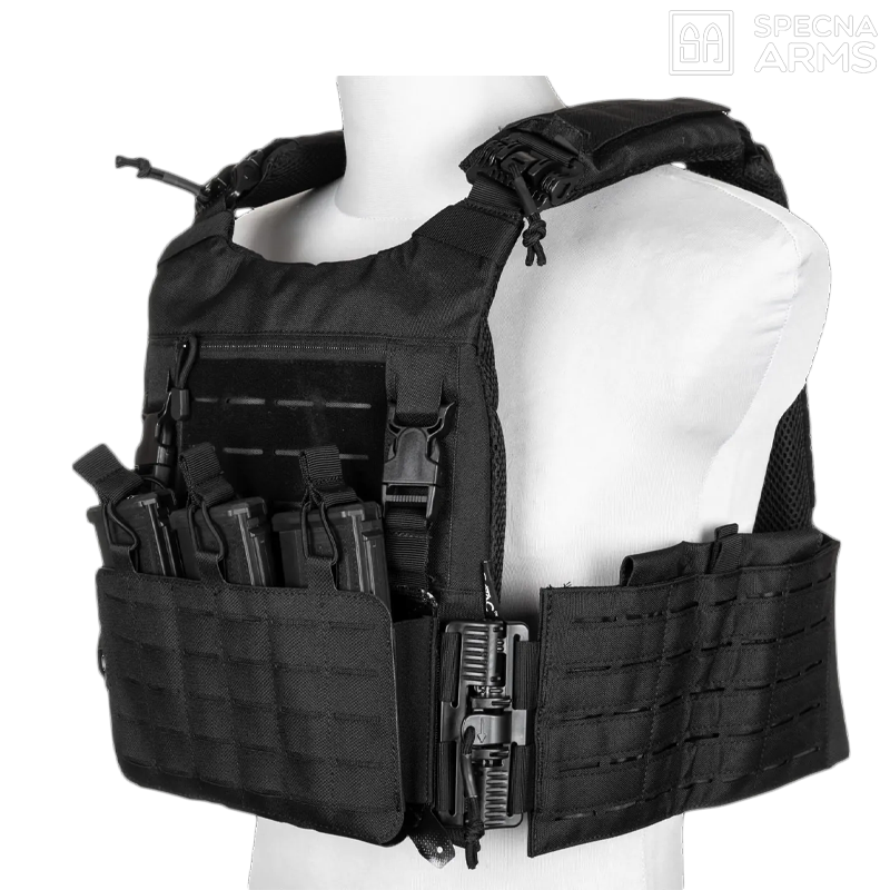 Specna Arms - Plate carrier SATAC™ QRB, laser cut, noir Specna Arms - Plate carrier SATAC™ QRB, laser cut, noir