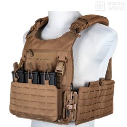 Specna Arms - Plate carrier SATAC™ QRB, laser cut, tan