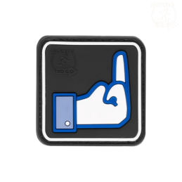 JTG - Patch 3D en PVC Dislike, multicolor