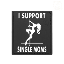 JTG - Patch 3D PVC I Support Single Mums, SWAT