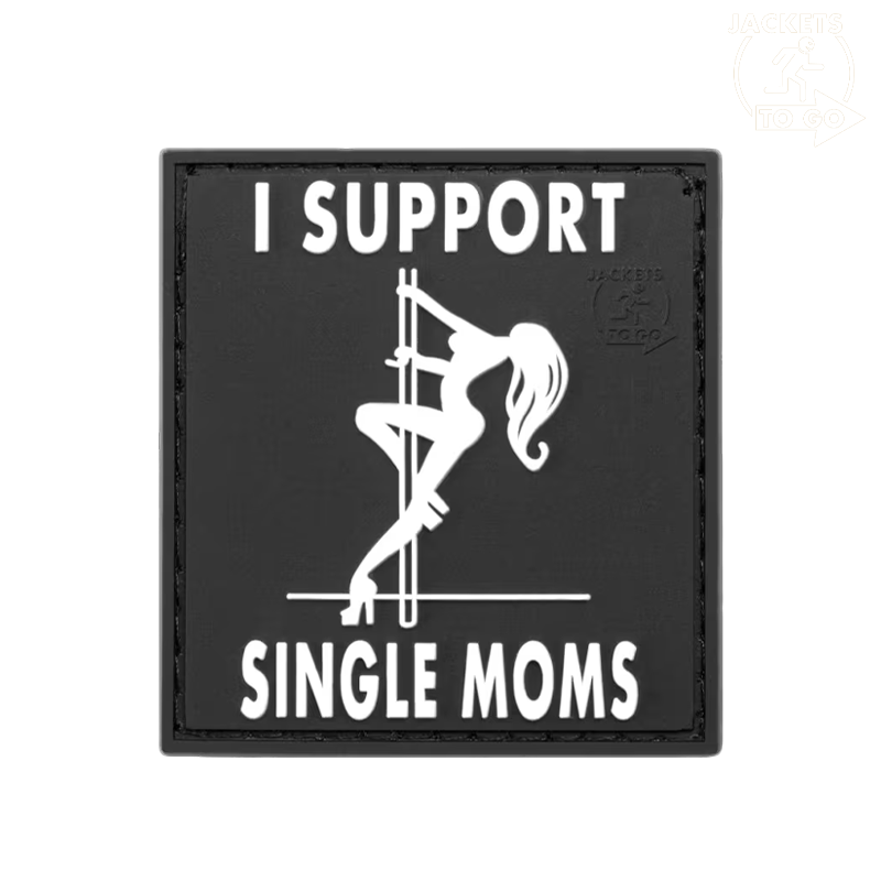 JTG - Patch 3D PVC I Support Single Mums, SWAT