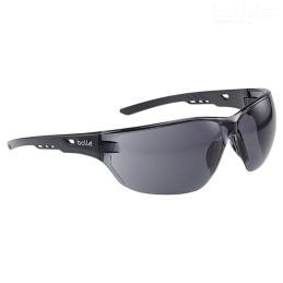 Bollé Safety - Lunette de protection NESS, Smoke, Platinum, NESSPSF