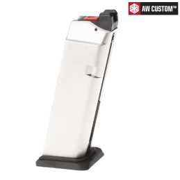 Armorer Works - Chargeur VX series 25 billes, Green Gas, chromé