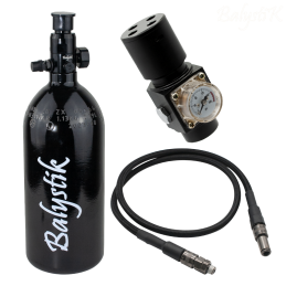 Balystik - Pack HPA bouteille 0.8L, flexible, régulateur HPR800C, US