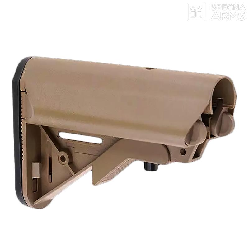 Specna Arms - Crosse crâne Special Force pour AR15, M4, Dark Earth