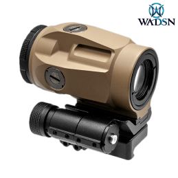 WADSN - Magnifier style Juliet3-Micro, Zoom x3, Dark Earth