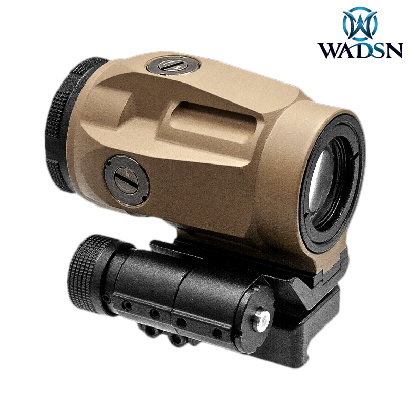 WADSN - Magnifier style Juliet3-Micro, Zoom x3, Dark Earth