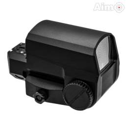 AIM-O - Viseur point rouge et vert LCO, noir pour Airsoft