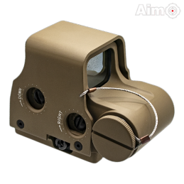 AIM-O - Viseur point rouge et vert XPS 2-0, Dark Earth, Quick Detach