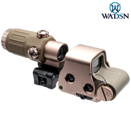 WADSN - HSS hybrid holographique style Eotech EXPS avec G33, Dark Earth