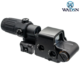 WADSN - HSS hybrid holographique style Eotech EXPS avec G33, noir