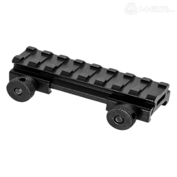 METAL - Réhausse de rail RIS Picatinny, 8 slot, low profile