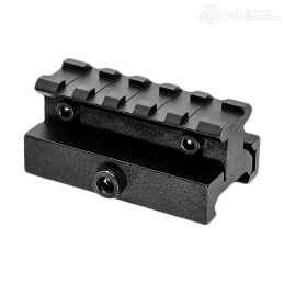 METAL - Réhausse de rail RIS Picatinny QD(Quick Detach), 5 slot
