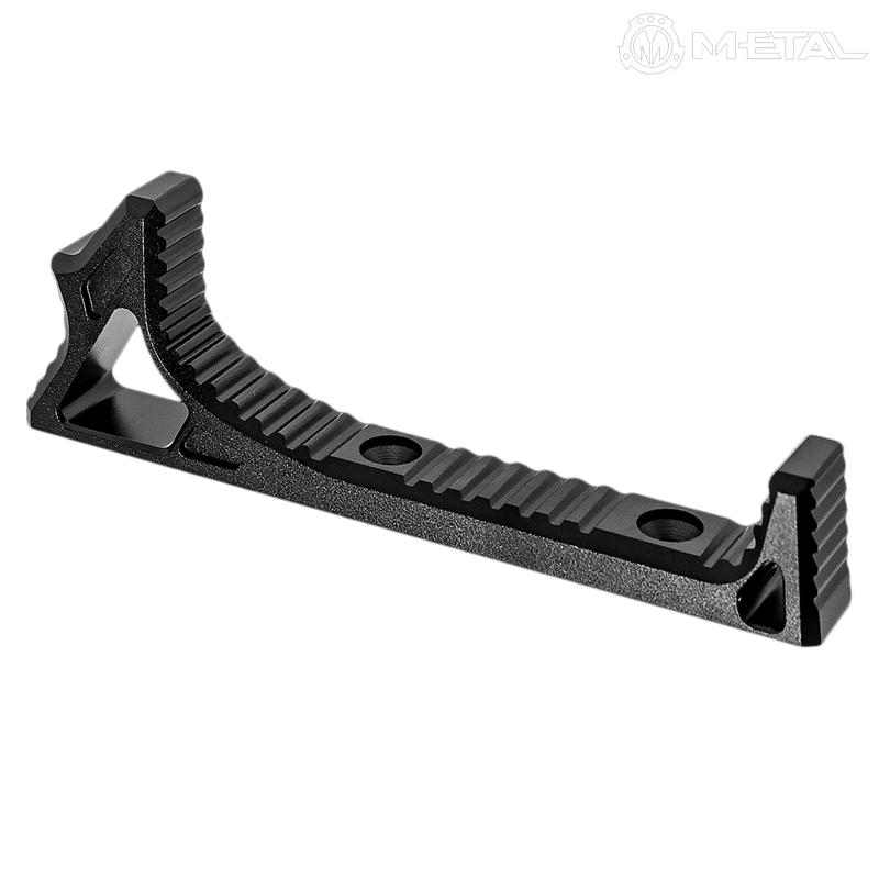 METAL - Poignée angulaire link curved CNC Keymod, noir