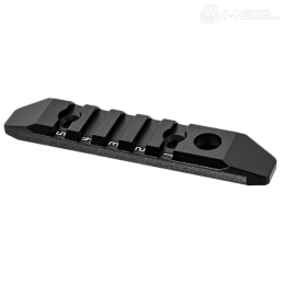 METAL - Rail de montage 5 slot M-Lok et Keymod