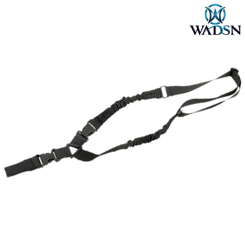WADSN - Sangle tactique 1 point, multi-fonction, noir
