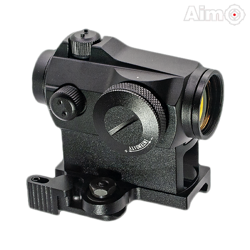 Aim-O - Viseur point rouge T2 high mount QD, noir