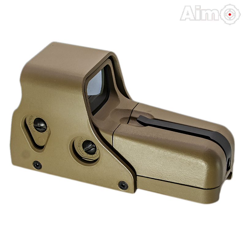 Aim-O - Viseur holographique 552, point rouge et vert, Dark Earth