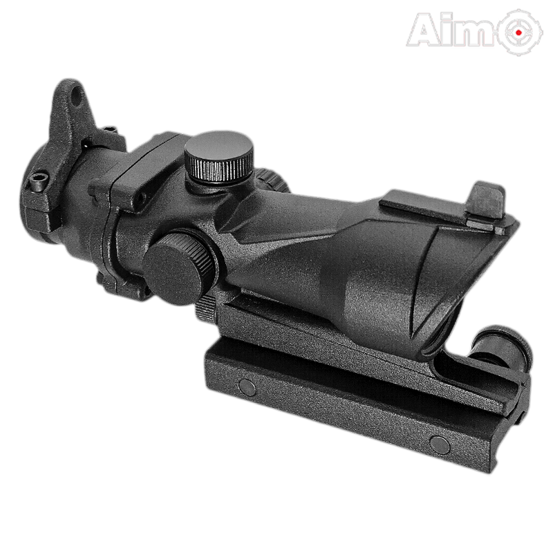 Aim-O - Viseur point rouge et vert ACOG 1x32, noir