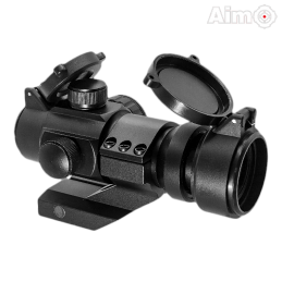 Aim-O - Viseur point rouge et vert M3 avec Montage Cantilever, noir