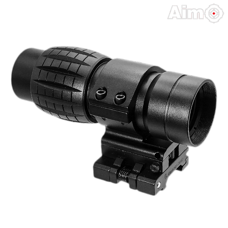 Aim-O - Magnifier FXD avec Zoom x4 FTS, noir