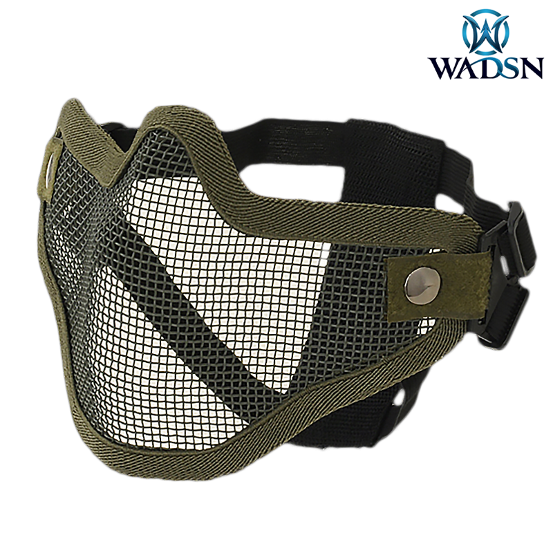 WADSN - Masque de protection grillagé V1, Olive Drab