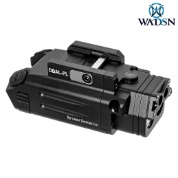 WADSN - Lampe tactique Led et laser IR DBAL-PL, noir
