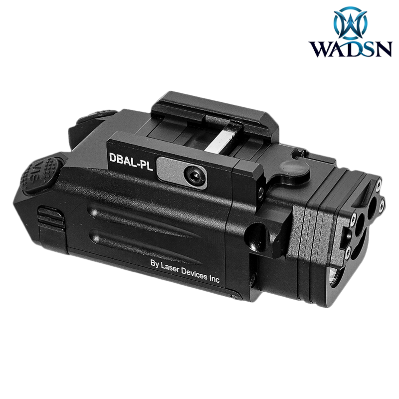 WADSN - Lampe tactique Led et laser IR DBAL-PL, noir