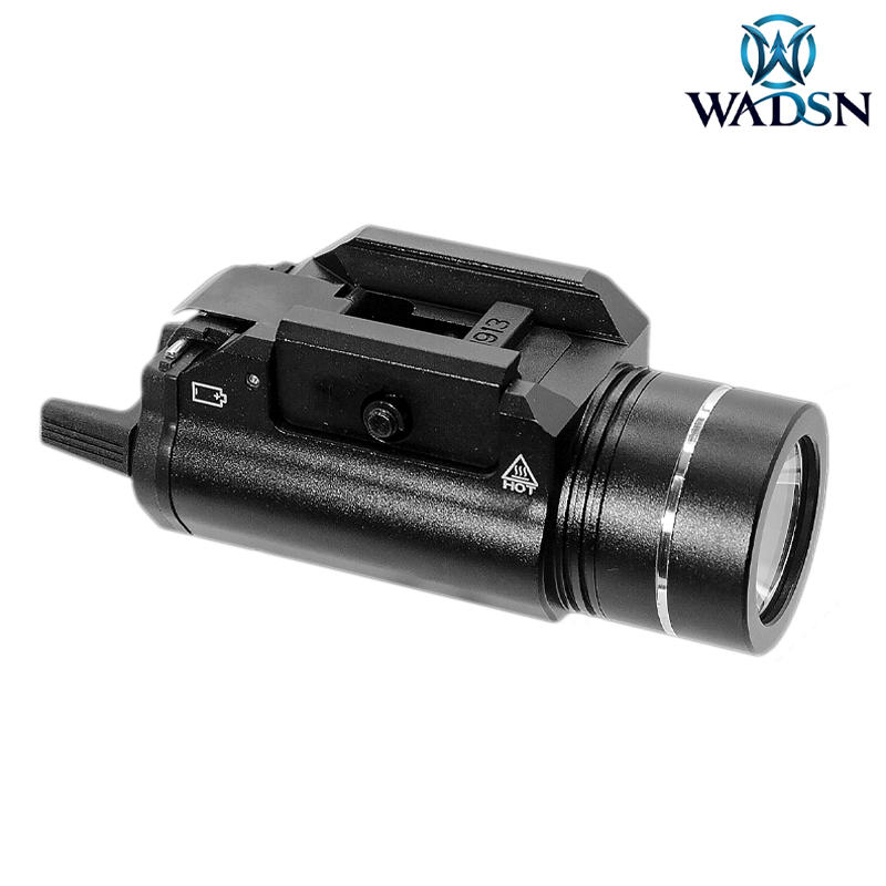 WADSN - Lampe tactique TLR-1 HL, 800 Lumens, noir
