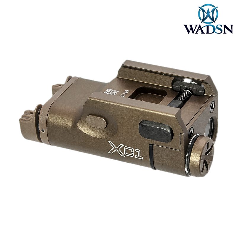 WADSN - Lampe tactique XC1, 200 Lumens, Dark Earth